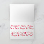 "The White Starline Eatery" Geburtstagkarte Karte (Innenseite)