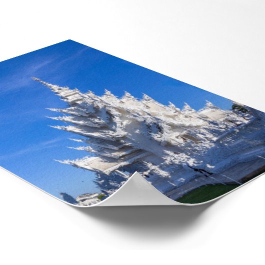 The white temple poster (Ecke)