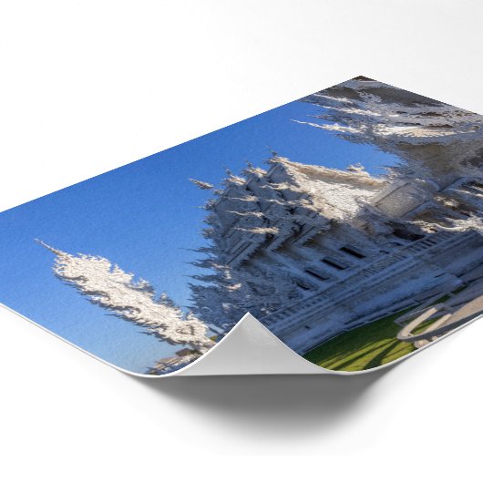 The white temple poster (Ecke)
