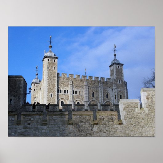 The White Tower - Tower of London Poster (Vorne)