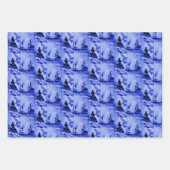 The White Whale Herman Melville Whaler Graphic Geschenkpapier Set (Vorderseite)