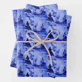 The White Whale Herman Melville Whaler Graphic Geschenkpapier Set (Beispiel)