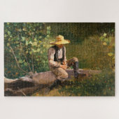The Whittling Boy (von Winslow Homer) Puzzle (Horizontal)