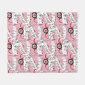 The Whos' Merry Christmas Feast Fleecedecke (Vorderseite (Horizontal))