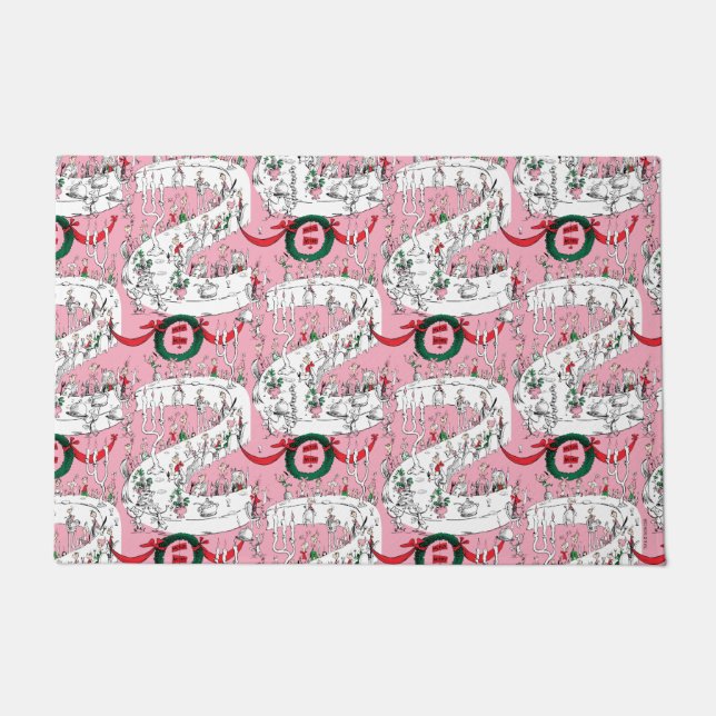 The Whos' Merry Christmas Feast Fußmatte (Vorderseite)