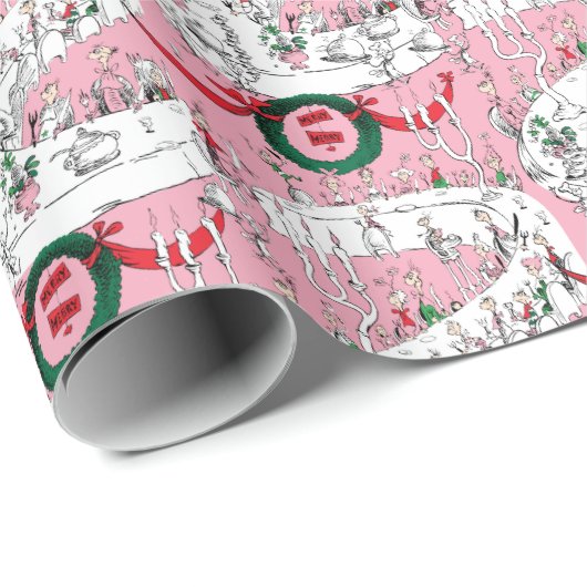 The Whos' Merry Christmas Feast Geschenkpapier (Rolleneckpunkt)