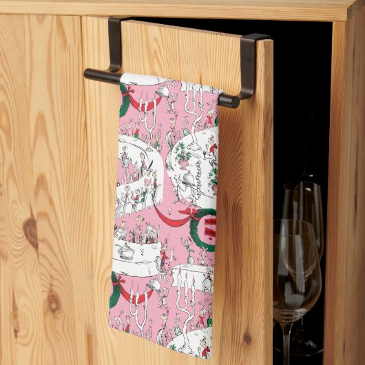 The Whos' Merry Christmas Feast Geschirrtuch (Drittel gefaltet)