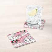 The Whos' Merry Christmas Feast Rechteckiger Pappuntersetzer (Vor Ort)