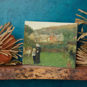 The Widow, 1895 (Öl auf Leinwand) Fotoplatte (Seite)