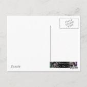 The Widow Gothic WItch Fantasy Art Postcard Postkarte (Rückseite)