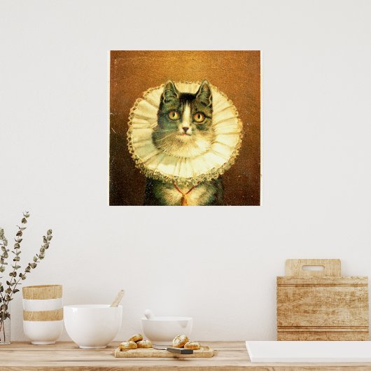 The Widow von Frederick Dielman, typische Kitekuns Poster (Küche)