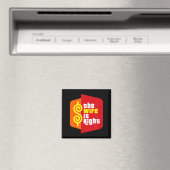 The Wife Is Right Funny Husband Sarcastic Saying H Magnet (In Situ (Geschirrspüler))