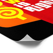 The Wife Is Right Funny Husband Sarcastic Saying H Poster (Ecke)