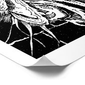 "The Wight" - Illustration von Tracy Lesch Poster (Ecke)