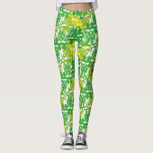 THE WILD BOAR EATS APPLES BY MASANSER LEGGINGS (Vorderseite)