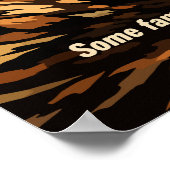 The Wild Boar’s Charge Power Art Poster (Ecke)