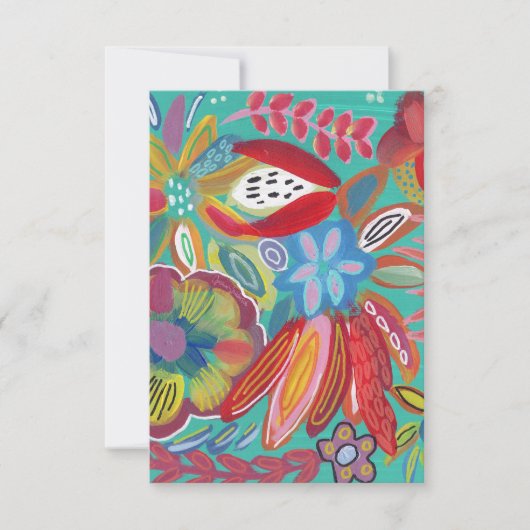 The Wild Dankeschön / Note Card Dankeskarte (Vorderseite)