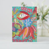 The Wild Dankeschön / Note Card Dankeskarte (Stehend Vorderseite)