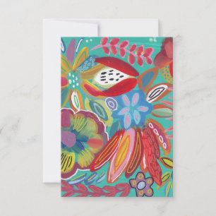 The Wild Dankeschön / Note Card Dankeskarte