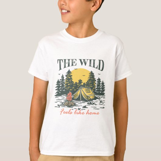 The Wild Feels Like Home T-Shirt (Vorderseite)