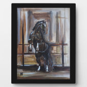 The Wild Horse Painting by Alfred Fox Fotoplatte (Vorderseite)