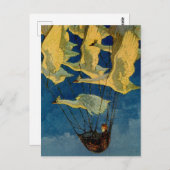 "The Wild Swans" von Harry Rountree Postkarte (Vorne/Hinten)