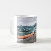 The Wilderness Guide (von Winslow Homer) Kaffeetasse (Vorderseite Links)