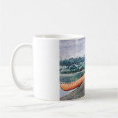 The Wilderness Guide (von Winslow Homer) Kaffeetasse (Links)