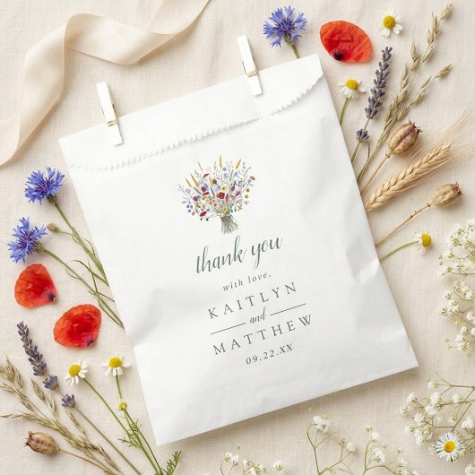 The Wildflower Meadow Hochzeitssuite - Geschenktütchen