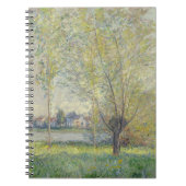 The Willows Claude Monet 1880 Notizblock (Vorderseite)