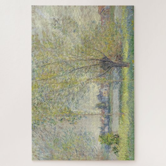 The Willows Claude Monet 1880 Puzzle (Vertikal)