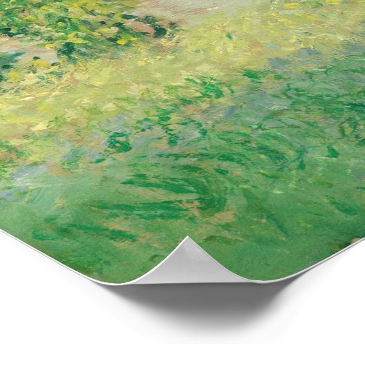 The Willows - Claude Monet Fine Art Poster (Ecke)