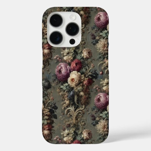 The Wilted Vigil - Gothic Floral Case-Mate iPhone Hülle (Rückseite)