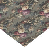 The Wilted Vigil - Gothic Floral Kurzer Tischläufer (Ecke)