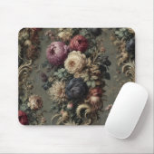 The Wilted Vigil - Gothic Floral Mousepad (Mit Mouse)