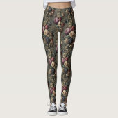 The Wilted Vigil - Gothic Viktorianisch Leggings (Vorderseite)