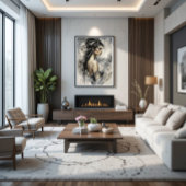 The Wind Muse Leinwanddruck