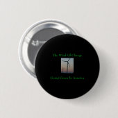 The Wind Of Change Go Green T-Shirt Button (Vorne & Hinten)