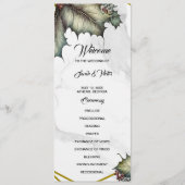 The Winery 2 sided Program Card Programm (Vorderseite)