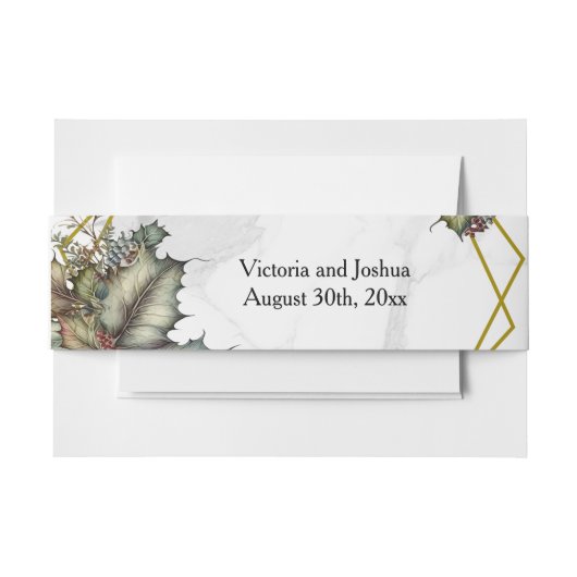 The Winery Einladungsbanderole (Vorderseite Beispiel)