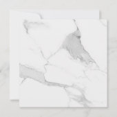 The Winery Save the Date Square Invitation card (Rückseite)