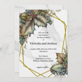 The Winery Wedding Invitation Einladung (Vorne/Hinten)