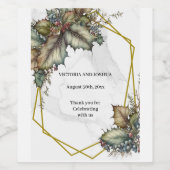 The Winery Weinetikett (Einzelnes Label)