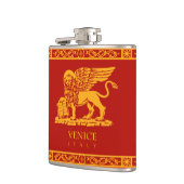 The Winged Lion of Venice, Italien Flachmann (Links)