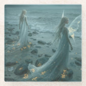 The Winged One and the Shorebound Sister Glasuntersetzer (Vorderseite)