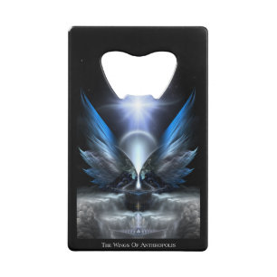 The Wings of Anthropolis Kreditkarte Flaschenöffne Kreditkartenflaschenöffner