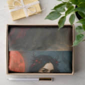 The Winter Goddess | Dark Christmas Krampus Myth Seidenpapier (Geschenk)