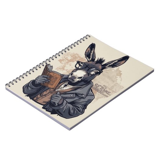 The Wise Donkey Notizblock (Linke Seite)