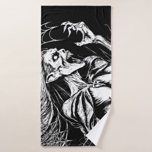 The Witch Badehandtuch (Badehandtuch)