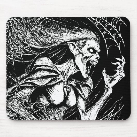 The Witch Mousepad (Vorne)